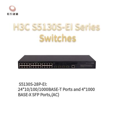 H3C S5130S-28P-EI 시리즈 향상된 기가비트 액세스 스위치, 네트워크 데이터 스위치, 스마트 네트워크 스위치