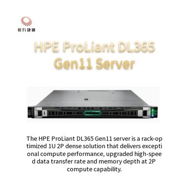 HPE ProLiant DL365 Gen11 서버 1U 2P 고밀도 솔루션 성장하는 비즈니스를 위한 확장 가능한 서버