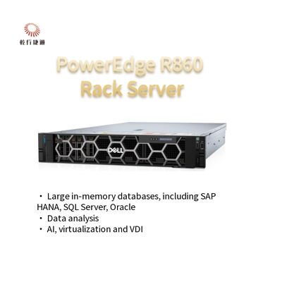 PowerEdge R860 랙 서버 인텔 제온 프로세서 2U 서버 랙 공급업체