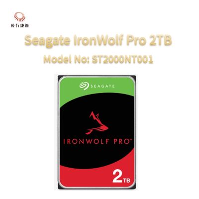 시게이트 아이언울프 프로 2TB 모델 번호: ST2000NT001