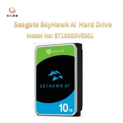 Seagate SkyHawk AI 비디오 하드 드라이브 모델 번호: ST10000VE001
