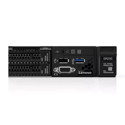 16GB DDR4 랙 스토리지 서버 레노버 씽크시스템 SR250 서버 단 하나의 소켓