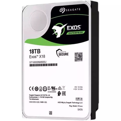 시게이트 외 X18 ST18000NM000J 18TB SATA 하드 드라이브 6Gb/S