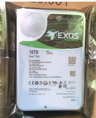 시게이트 외 X18 ST18000NM000J 18TB SATA 하드 드라이브 6Gb/S