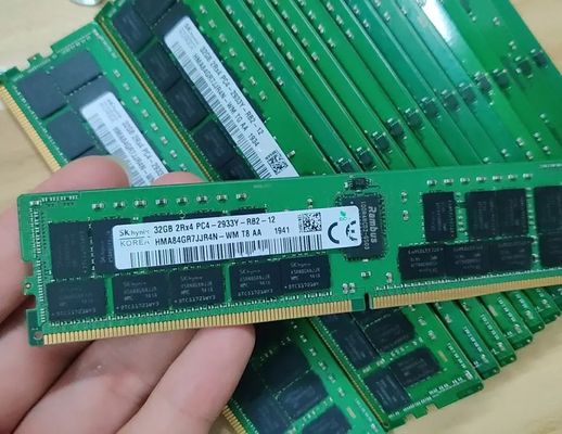 하이닉스 64GB 서버 메모리 램 듀얼 등급 x4 DDR4-3200 메모리 레그 RDIMM ECC
