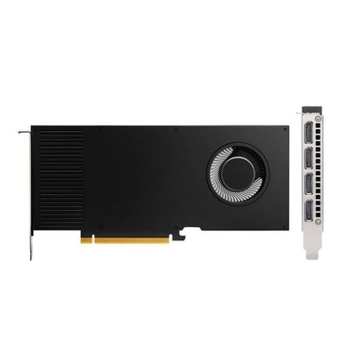 NVIDIA RTX A4000 16GB GDDR6 그래픽 카드 256 비트 448GB/S 단일 슬롯 GPU