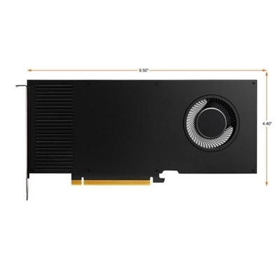 NVIDIA RTX A4000 16GB GDDR6 그래픽 카드 256 비트 448GB/S 단일 슬롯 GPU