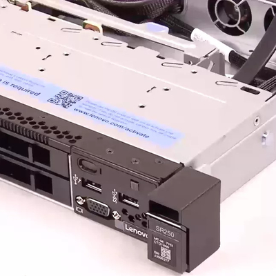씽크시스템 SR250 V2 4SFF 랙 스토리지 서버 인텔 제온 E-2378G 프로세서