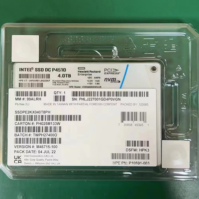 서버 인텔 4TB SSD DC P4510 2.5 U.2 나프메 피코이에 SSDPE2KX040T8 SSDPE2KX040T801