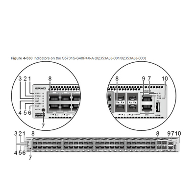 화웨이 데이터콤은 네트워크를 위한 S5731S -S48P4X A를 바꿉니다