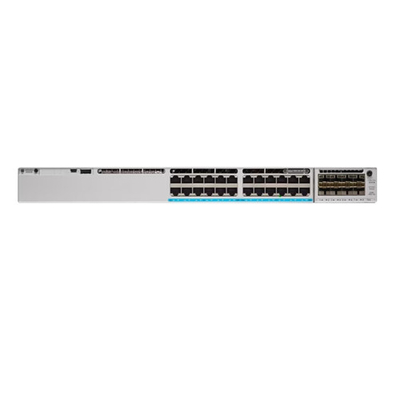 CISCO C9300-24P-A 데이터컴 스위치 기가비트 24 포트 POE+코어 컨버전스 확장 가능한 업링크