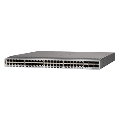 N9K-C93108TC-FX3P 코어 시스코 스위치 10 기가비트 이더넷 1RU 2.16 Tbps 6x40/100G QSFP28 포트