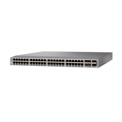 N9K-C9348GC-FXP 4 코어 스위치 시스코 1 RJ-45 및 1 SFP+ 54 포트 10 기가 비트