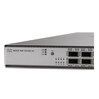N9K-C9316D-GX 데이터컴 스위치 16p 400/100G QSFP-DD RJ-45 SFP 4 코어 CPU 128GB SSD 드라이브