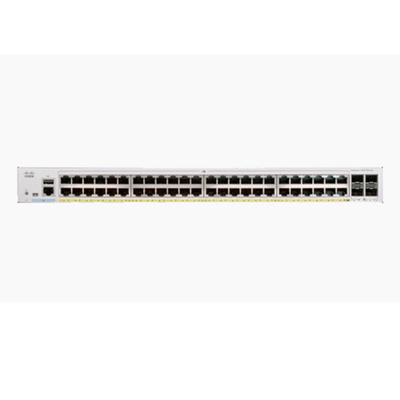 C1000-48P-4G-L 48 포트 액세스 스위치 RJ45 PoE+ 370W 104Gbps 77.38Mpps
