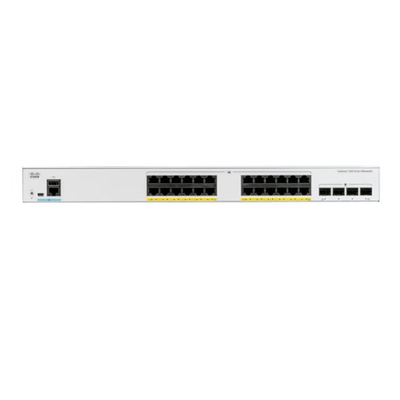 시스코 C1000-24P-4X-L 액세스 스위치 24기가비트 이더넷 RJ45 PoE+ 업링크 인터페이스 4 SFP+ 195W