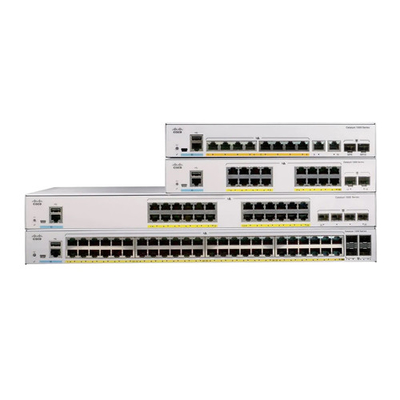 시스코 C1000-24P-4X-L 액세스 스위치 24기가비트 이더넷 RJ45 PoE+ 업링크 인터페이스 4 SFP+ 195W