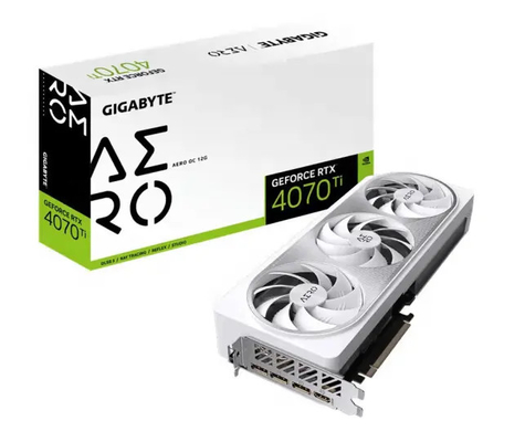 rand 뉴 엔비디아 지포스 RTX 4070 티에로 OC 12G GPU 데스크톱 PCI 익스프레스 인터페이스 HD DP 디스플레이포트 출력 8GB 비디오 메모