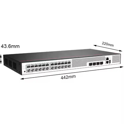 S5735S-L24T4X-A1 24 10/100/1000BASE-T 이더넷 포트 4 10 기가 비트 SFP+ AC 전원 공급 액세스 스위치