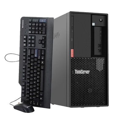 레노보 TS90X 상업용 사무실 컴퓨터 ERP 금융 시스템 서버 E-2324G/16G/ 256G+2*1T
