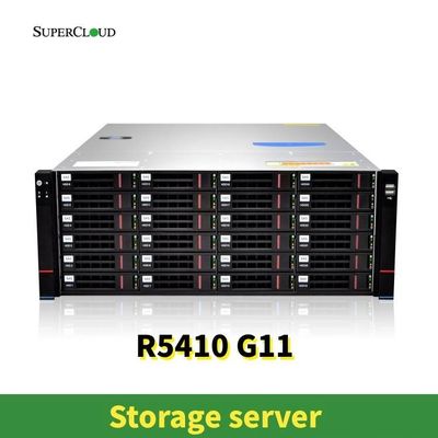 슈퍼클라우드 R5410 G11 36X3.5 2X2.5 2XNVME M.2 사용된 36X16T HDD 1X1T SSD 저장장치 12 X 2.5 인치 SATA/SAS SSD 핫 플러그 핫 스변블 팬
