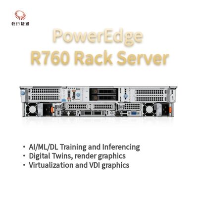 Dell PowerEdge R760 랙 서버 모델, 플래시 스토리지 시스템, Xeon CPU 서버