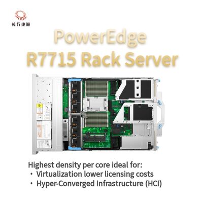 PowerEdge R7715 랙 서버 향상된 성능 및 가치
