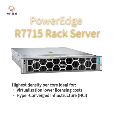 Dell PowerEdge R7715 랙 스토리지 서버, 사용자 정의 스토리지 서버, 2가지 방식 서버
