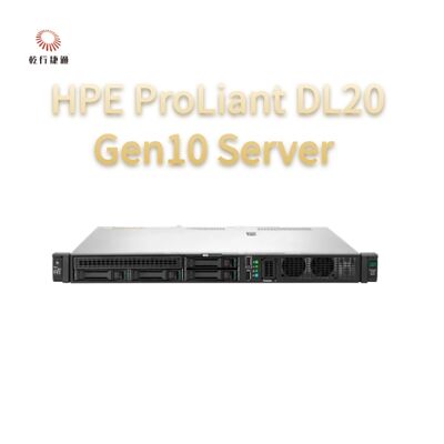HPE ProLiant DL20 Gen10 서버 소형 다용성 소매 체인 기업용, 2웨이 서버, 데이터 스토리지 서버