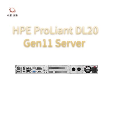 HPE ProLiant DL20 Gen11 랙 서버, 플래시 저장 시스템, 제온 CPU 서버