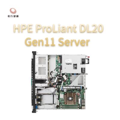 HPE ProLiant DL20 Gen11 랙 서버, 플래시 저장 시스템,1U 랙마운트 서버 판매