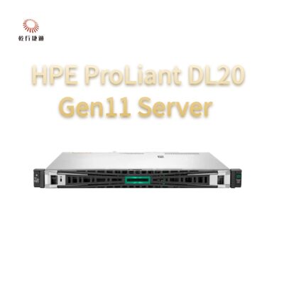 HPE ProLiant DL20 Gen11 랙 서버, 플래시 저장 시스템,1U 랙마운트 서버 판매