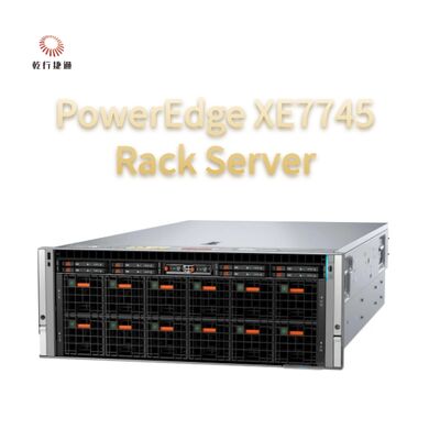 PowerEdge XE7745 랙 서버 유연한 AI 가속 PowerEdge XE7745는 추론 및 모델 미세 조정을 위한 유연한 공랭식 PCIe GPU 구성을 통해 엔터프라이즈 AI 인사이트를 지원합니다.