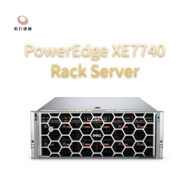 AI 가속 및 1.5TB GPU 메모리를 위한 64코어 Intel Xeon이 탑재된 PowerEdge XE7740 랙 서버