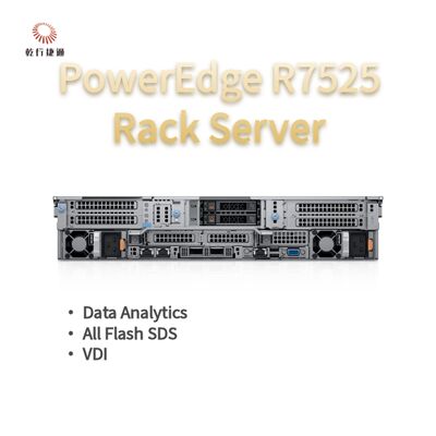 Dell PowerEdge R7525 2U 랙 서버는 강력한 성능과 유연한 구성을 제공합니다