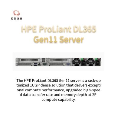HPE ProLiant DL365 Gen11 서버 1U 2P 고밀도 솔루션 성장하는 비즈니스를 위한 확장 가능한 서버