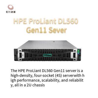 데이터 센터의 혁신 HPE ProLiant DL560 Gen11 애니메이션 비디오 최고 속도 및 확장 가능한 서버