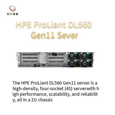 데이터 센터의 혁신 HPE ProLiant DL560 Gen11 애니메이션 비디오 최고 속도 및 확장 가능한 서버