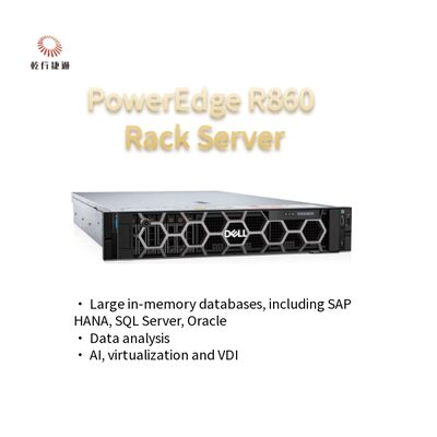 PowerEdge R860 랙 서버 인텔 제온 프로세서 2U 서버 랙 공급업체