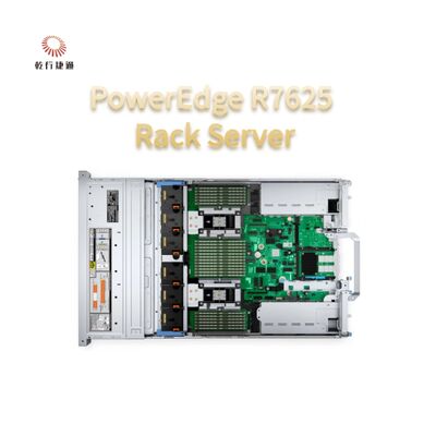 2U 두 소켓 파워엣지 R7625 랙 서버 4세대 AMD EPYCTM 프로세서 최대 8x PCIe Gen5 슬롯 12 X 2.5" SATA/SAS SSD