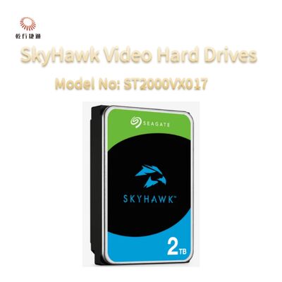 SkyHawk 비디오 하드 드라이브 모델 번호: ST2000VX017