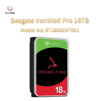 Seagate IronWolf Pro 18TB 모델 번호: ST18000NT001