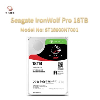 Seagate IronWolf Pro 18TB 모델 번호: ST18000NT001