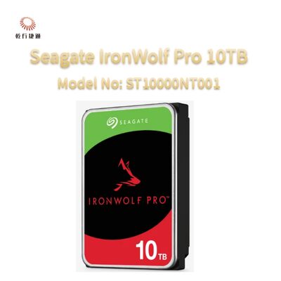 시게이트 아이언울프 프로 10TB 모델 번호: ST10000NT001
