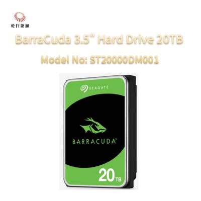 Seagate BarraCuda 3.5인치 하드 드라이브 20TB 모델 번호: ST20000DM001