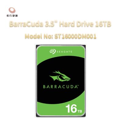 Seagate BarraCuda 3.5인치 하드 드라이브 16TB 모델 번호: ST16000DM001