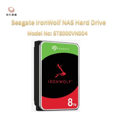 Seagate IronWolf® NAS(Network-Attached Storage) 하드 드라이브 모델 번호: ST8000VN004