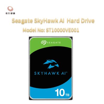 Seagate SkyHawk AI 비디오 하드 드라이브 모델 번호: ST10000VE001