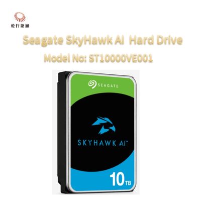 Seagate SkyHawk AI 비디오 하드 드라이브 모델 번호: ST10000VE001