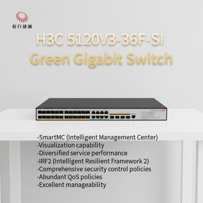 H3C S5120V3-SI 녹색 지능형 기가비트 이더넷 스위치 5120V3-36F-SI
